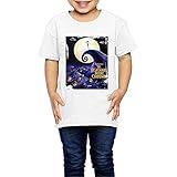 ファッション ボーイとガール ナイトメアー ビフォア クリスマス Ｔシャツ タイツ White Size 5-6 Toddler
