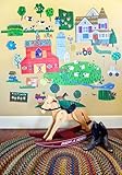 Oopsy Daisy On The Farm Peel and Place Wall Art 54 by 60 [並行輸入品]