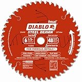 Freud Diablo D0648F 6-1/2" x 48-Tooth Steel Demon TCG Ferrous Cutting Circular Saw Blade 5/8" Arbor 