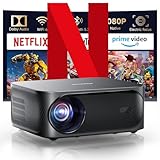 iSinbox 家庭用プロジェクター 小型 公式認定アプリNetflix YouTube Prime Video内蔵 &DoIby対応
