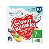 ココナッツSquishiesイチゴ、リンゴ＆バナナ360グラム (Heavenly) - Heavenly Coconut Squishies Strawberry, Apple & Banana 3