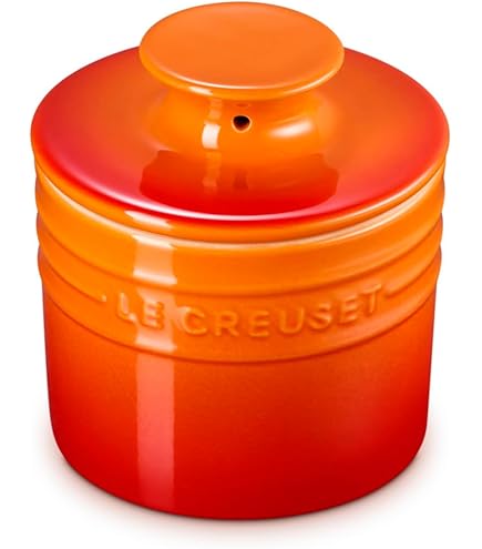 Amazon｜Le Creuset ル・クルーゼ バタークロック チェリーレッド 並行