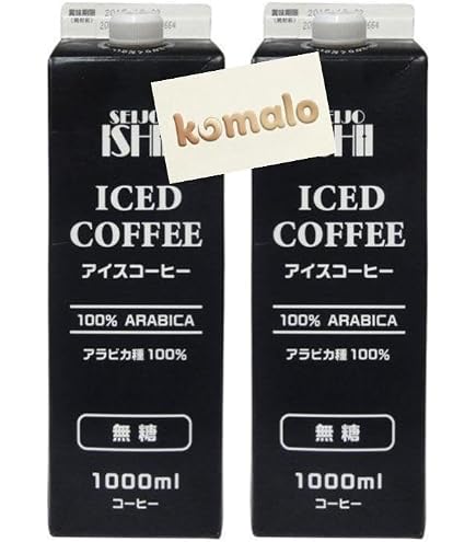 Amazon.co.jp: 成城石井 アイスコーヒー 無糖 1000ml (紙パック