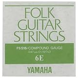YAMAHA FS516 フォークギター弦 コンパウンドゲージ 6弦 047 ヤマハ