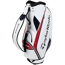 TaylorMade キャディバッグ ホワイト/レッド値下げしましました。 Amazon | テーラーメイド(TAYLOR MADE) オーステック キャディ