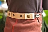 Dapper Snappers Adjustable Toddler Belt with Add-on Clips Included (Beige) by Dapper Snappers