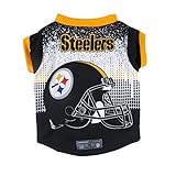 NFL Pittsburgh SteelersペットパフォーマンスTシャツ、スモール