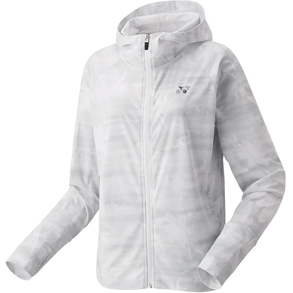 YONEX ウィメンズ　ベロアジャケット (58109) ホワイト Lサイズ YONEX ウィメンズ ベロアジャケット (58109) ホワイト Lサイズ