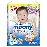 ムーニーマン パンツ M(5~10kg) 寝返り~はいはい エアフィット 58枚