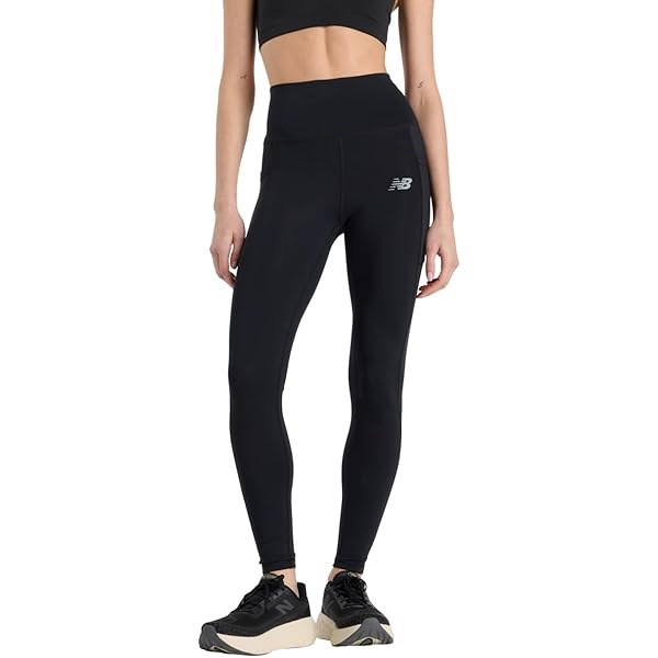 Amazon.co.jp: [ニューバランス] スポーツタイツ Utilityハイライズ