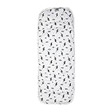 Miracle Baby（ミラクル ベビー)ベビーカー ソフト クッション ベビーチェア&チャイルドシート Baby Stroller Seat mat コットン100%　1個セット" (紫鹿)