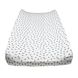 Burt's Bees Baby Honey Bee Organic Changing Pad Cover, Blueberry by Burt's Bees Baby