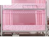 kqcnifvnklm寮蚊帳、ベッドルームブラックアウトMosquito Nettingカーテンネットスタンド付き4つコーナーMosquito Netベッドキャノピー Twinch1 KQCNIFVN