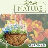 英国ガードマン(GARDMAN) ネイチャー ハンギングバスケット【ヤシマット付き】