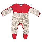 Domybestベビー服 新生児カバーオール 秋冬 寝具 男の子 女の子 おかしいモップ服 0-24ヶ月に適し 出産祝い 柔らかく快適 強い弾力性