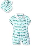 Rosie Pope Baby Little Boys' 1 Piece Set with Matching Cap Waves 18M [並行輸入品]