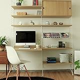 String（ストリング）System「 BASIC SOHO STYLE 」オークxホワイトフレーム BASICSOHOSTYLE01