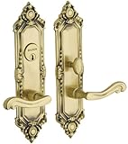 Baldwinハードウェア6961.112。Entr WestminsterレバーEntranceフロント