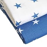 Zippy Bamboo Muslin Swaddle Blankets in Stylish Navy and White Stars by Zippy