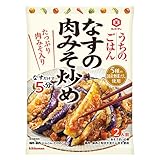 キッコーマン食品 うちのごはん なすの肉みそ炒め 145g×5個