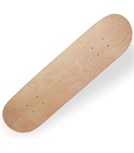 Amazon.co.jp: NUOBESTY ブランク スケートボード デッキ 未完成 木材