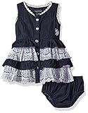 U.S. Polo Assn. DRESS ベビー・ガールズ US サイズ: 6/9 Months カラー: ブルー