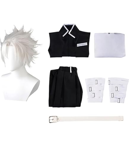 Amazon.co.jp: FB-コスプレ ポリエステル 銀魂 坂田銀時 風 着物+