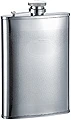 Visol VF1267 Mark Stainless Steel Hip Flask - 8 oz