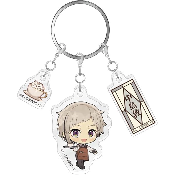 Amazon.co.jp: [KGZLGH] 文スト キーホルダー 5枚セット 太宰治 中原中
