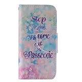 UNEXTATI iPhone 5C ケース 手帳型ケース カード収納ホルダー 保護カバー スタンド機能 付き マグネット開閉式 高品質 ウォレット型 Apple iPhone5cケース Case (