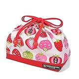 COLORFUL CANDY STYLE お弁当袋 女の子 巾着 中 子供 おしゃれ かわいい マチ付き スイートストロベリーコレクション(アイボリー) N3474500