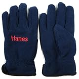 Hanes キッズ・ジュニア用グローブ 9427 7才(17cm) ネイビー