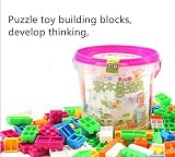 子供の教育おもちゃビルディングブロック組み立て戦い挿入プラスチックビルディングブロック幼児ドラム
