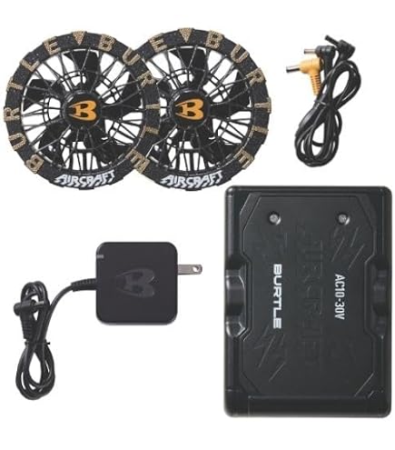 Amazon.co.jp: BURTLE Genuine Black Fan + New Type 19V Black