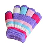多色の冬の暖かいニットグローブぬいぐるみミトン幼児女の子の男の子のための、 #03