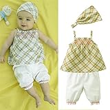 WIN　ロンパース ボディスーツ ショーツ セット綿 (80cm)