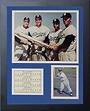 Legends Never Die Brooklyn Dodgers 50's Big Four Framed Photo Collage, 11 by 14-Inch[並行輸入品]