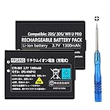 CTR-003 For 任天堂対応 3DS/ WII U PRO/ 2DS 専用 バッテリーパック交換用 800mAh 互換