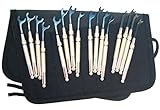 Moody Tools 57-0122 16-Piece English / Metric Mini Open End Wrench Set by Acu-Min