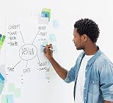 Coavas Self-Adhesive Chalkboard Sticker on Wall,Use in Home Store Office 17.7-78.8 inches [並行輸入品]