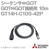 三菱電機 GT14H-C100-42P ケーブル シーケンサ⇔GOT、GOT⇔GOT接続用 (10m) NN