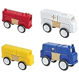 Guidecraft UsaブロックMates Community Vehiclesセット(セットof 3 )