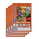 【まとめ買い】プロトリーフ 果樹・花木の土 12L×4袋