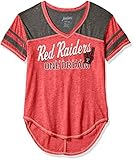 NCAA Junior Girls "ヴィンテージ" Short Sleeve Football Tee レッド