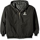 NFL カンバーランド キャンバスキルトラインフードジャケット S