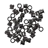 SODIAL(R) 50 X 固定ブラケット取り付けクリップ　5MM LEDダイオード