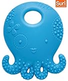 Mayapple Baby - Suri??the Octopus and Friends Teether - 1 Silicone Teething Toys - Blue Octopus Sing