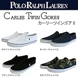 [ポロラルフローレン] POLO RALPH LAUREN スニーカー/CARLEE TWIN GOREⅡ WHITE 23.9(US4.5)