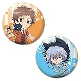 ぴくりる! 劇場版「SERVAMP-サーヴァンプ-」 -Alice in the Garden- 76mm缶バッジセット 真昼&クロ