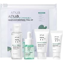 Amazon.co.jp: ANUA Heartleaf Skin Care 4-Step Kit (Toner + Essence